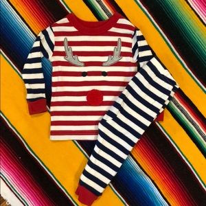 Baby Holiday Reindeer Pajamas